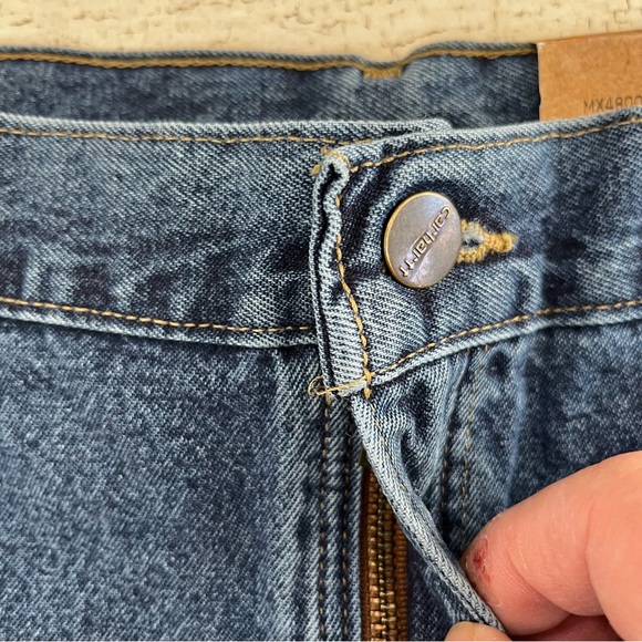 Carhartt Men’s Loose Original Fit Dungaree Work Denim Jeans Size 36X28 NWT - Picture 3 of 9